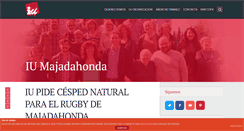 Desktop Screenshot of iu-majadahonda.org